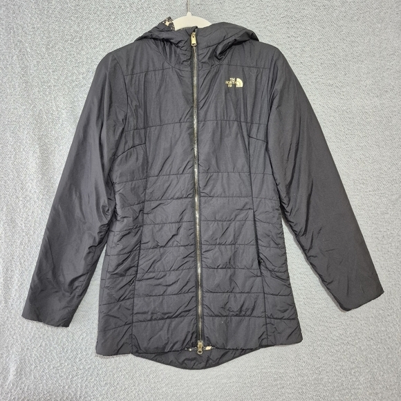 The North Face Jackets & Blazers - The North Face Women's Harway Heatseeker Parka Black Gold Starburst Print Jacket